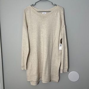 old navy long oversized sweater